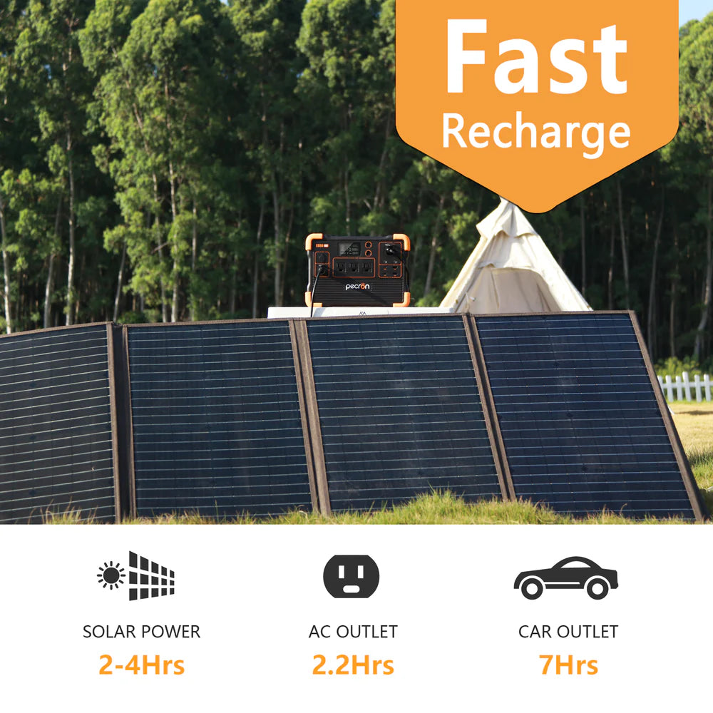 PECRON E600LFP - Lightweight power station (1200W | 614Wh)