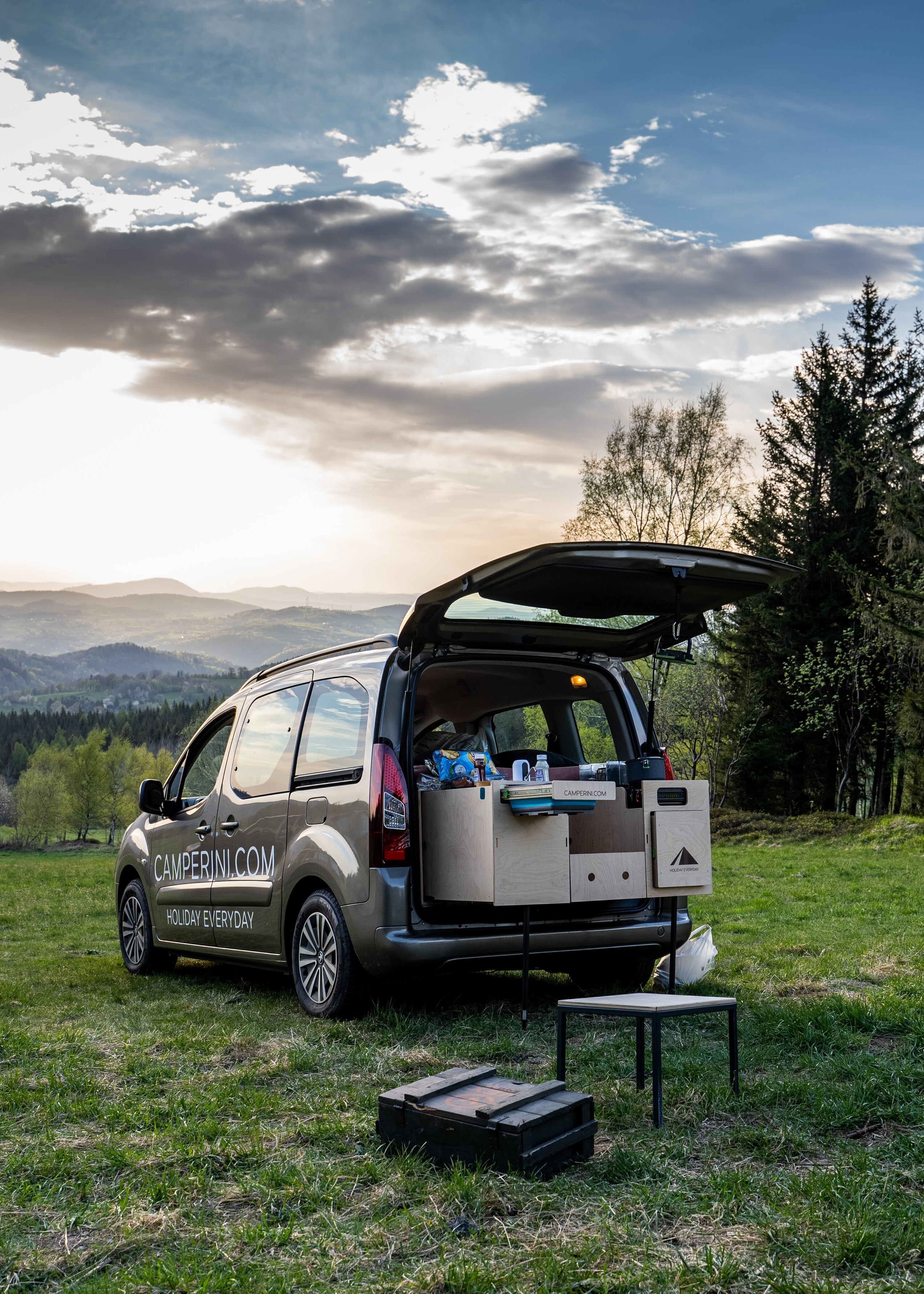 Camperini MAXI - Innovativt og Kvalitetsbevidst Campervan Modul