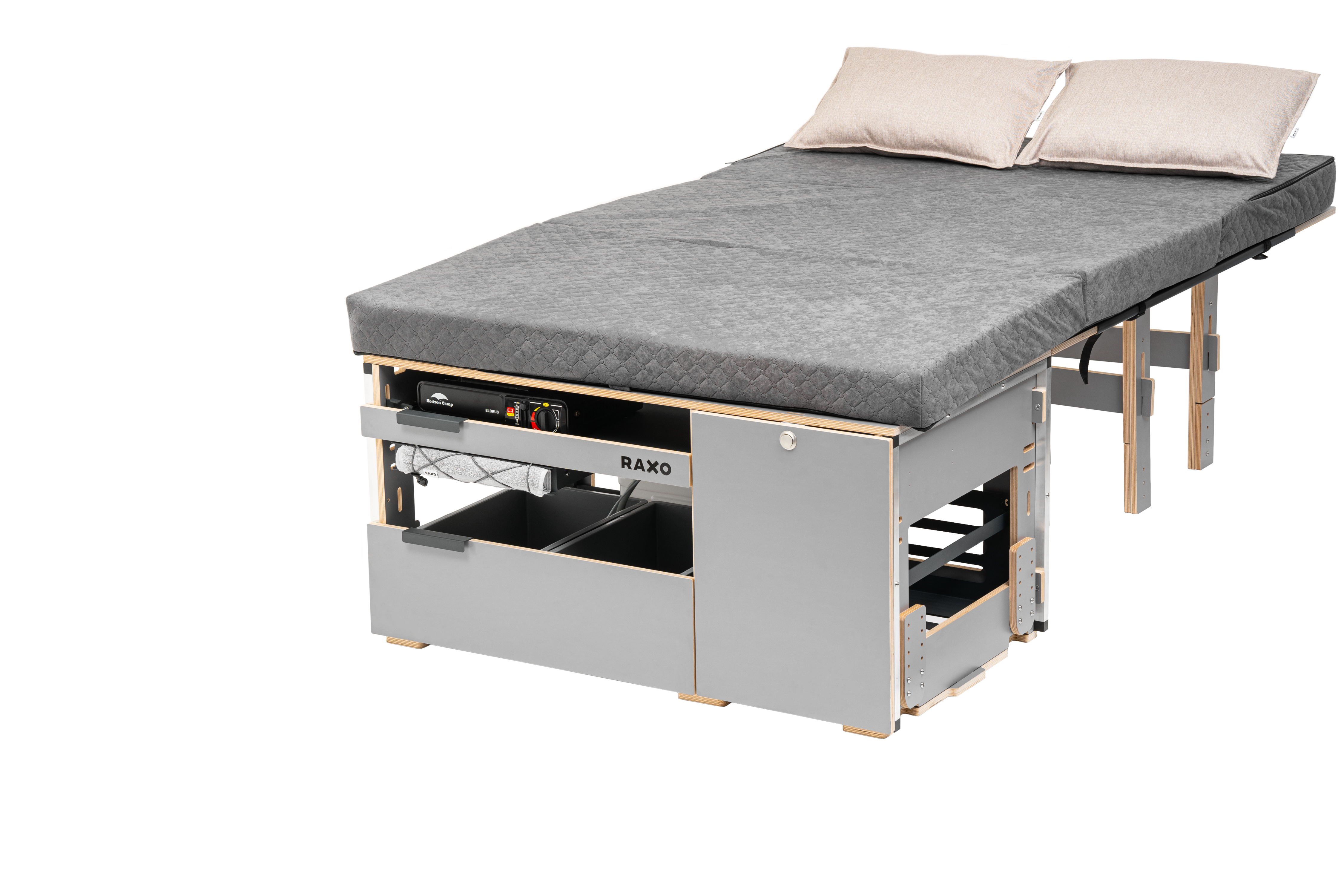 RAXO Base Campervan Module - Förvandla din bil till en bekväm och funktionell husbil
