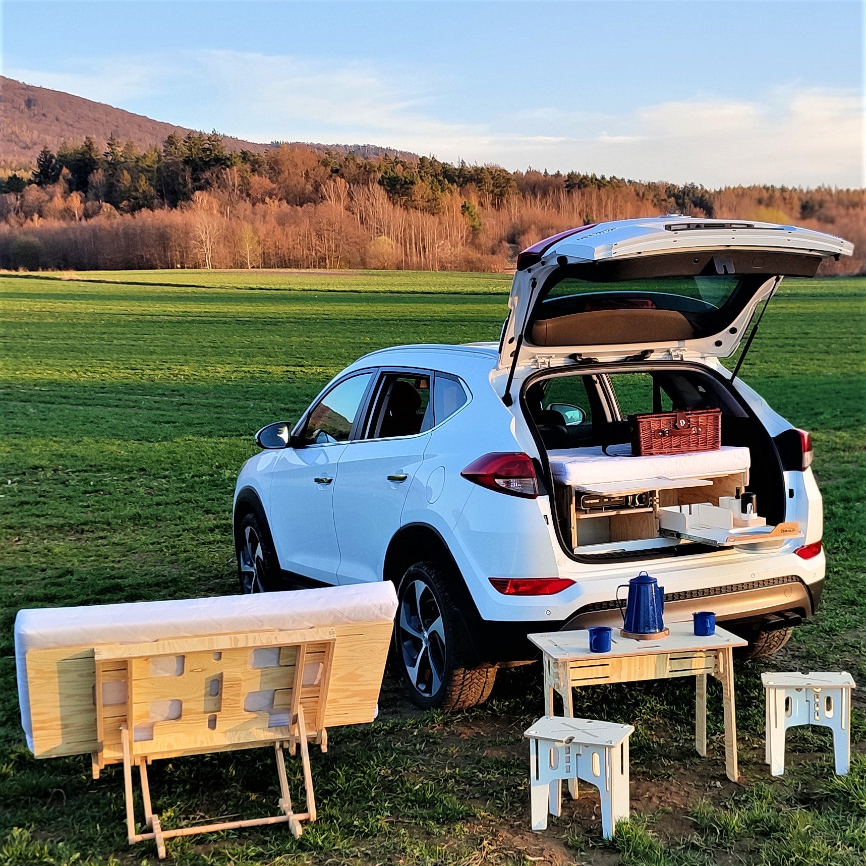 123Camp ClassicBox Husbilsmodul - Från bil till husbil med kök