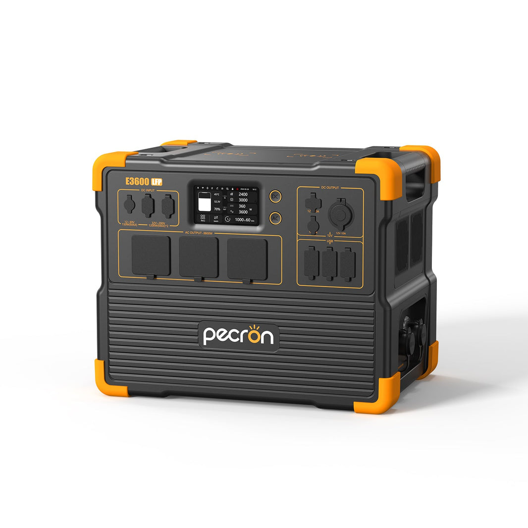 PECRON E3600LFP Transportabel Power Station 3600W 3072Wh