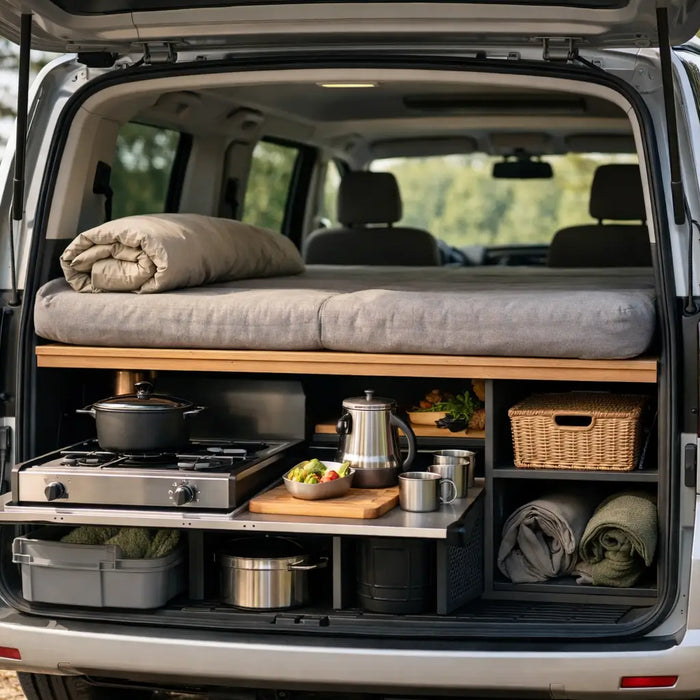 Indretning af bil til camping gjort enkelt