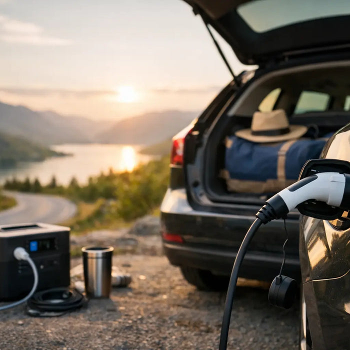 Guide til strøm på roadtrip i din bil