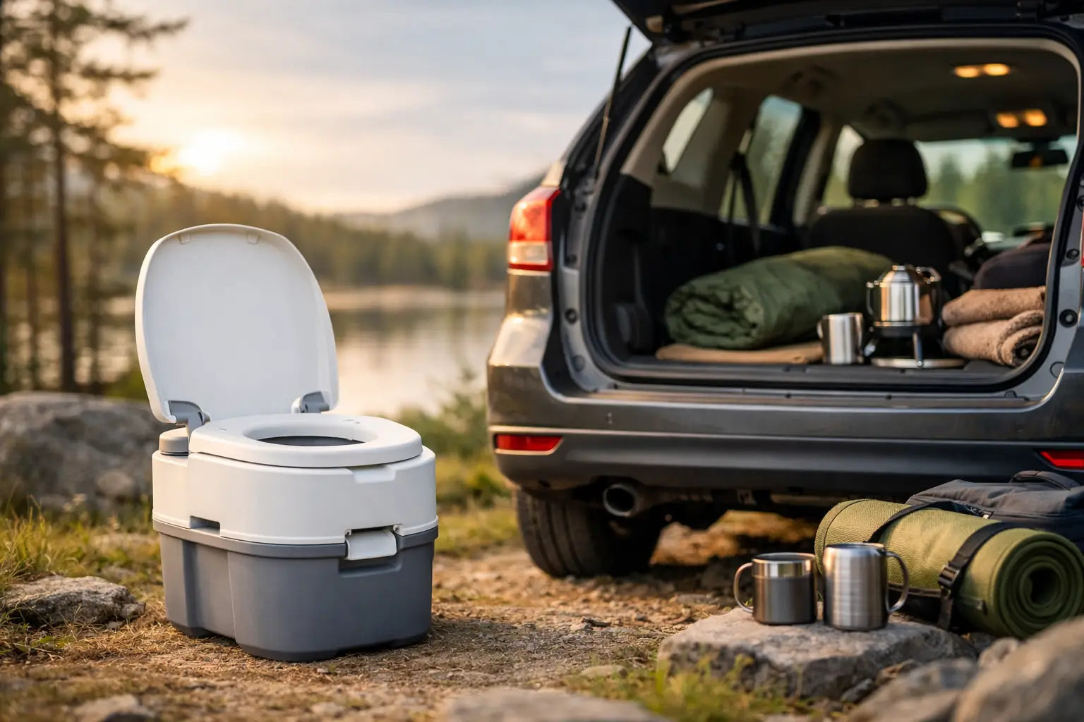 Camping toilet til bil - sådan vælger du rigtigt