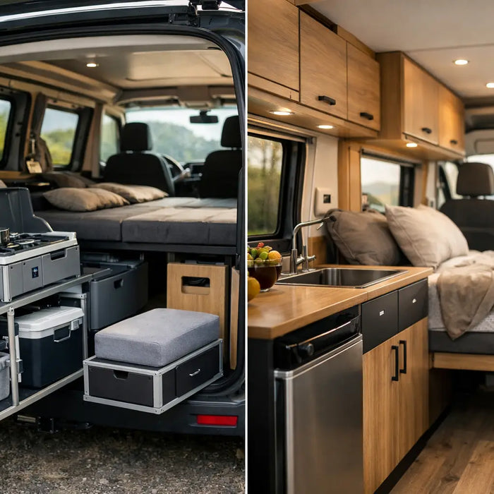 Campervan modul eller fast indretning?