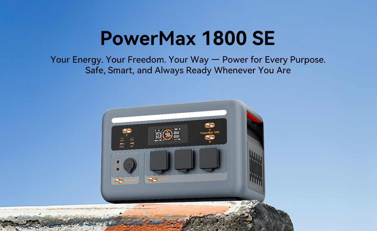 OSCAL PowerMax 1800 SE Kraftstation - 1800W 1024Wh