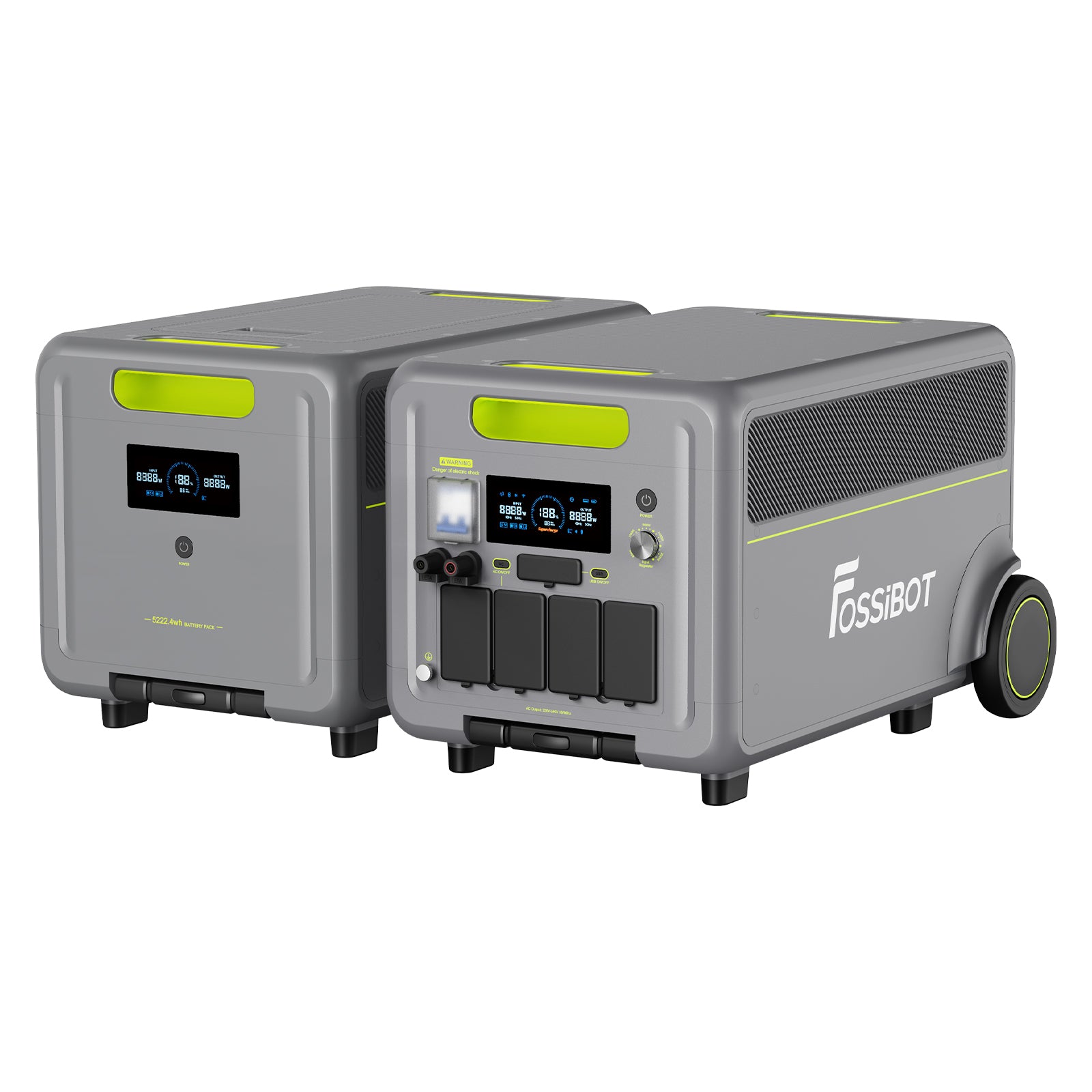 FOSSiBOT F7200 Transportabel Power station 5222.4Wh | 7200W