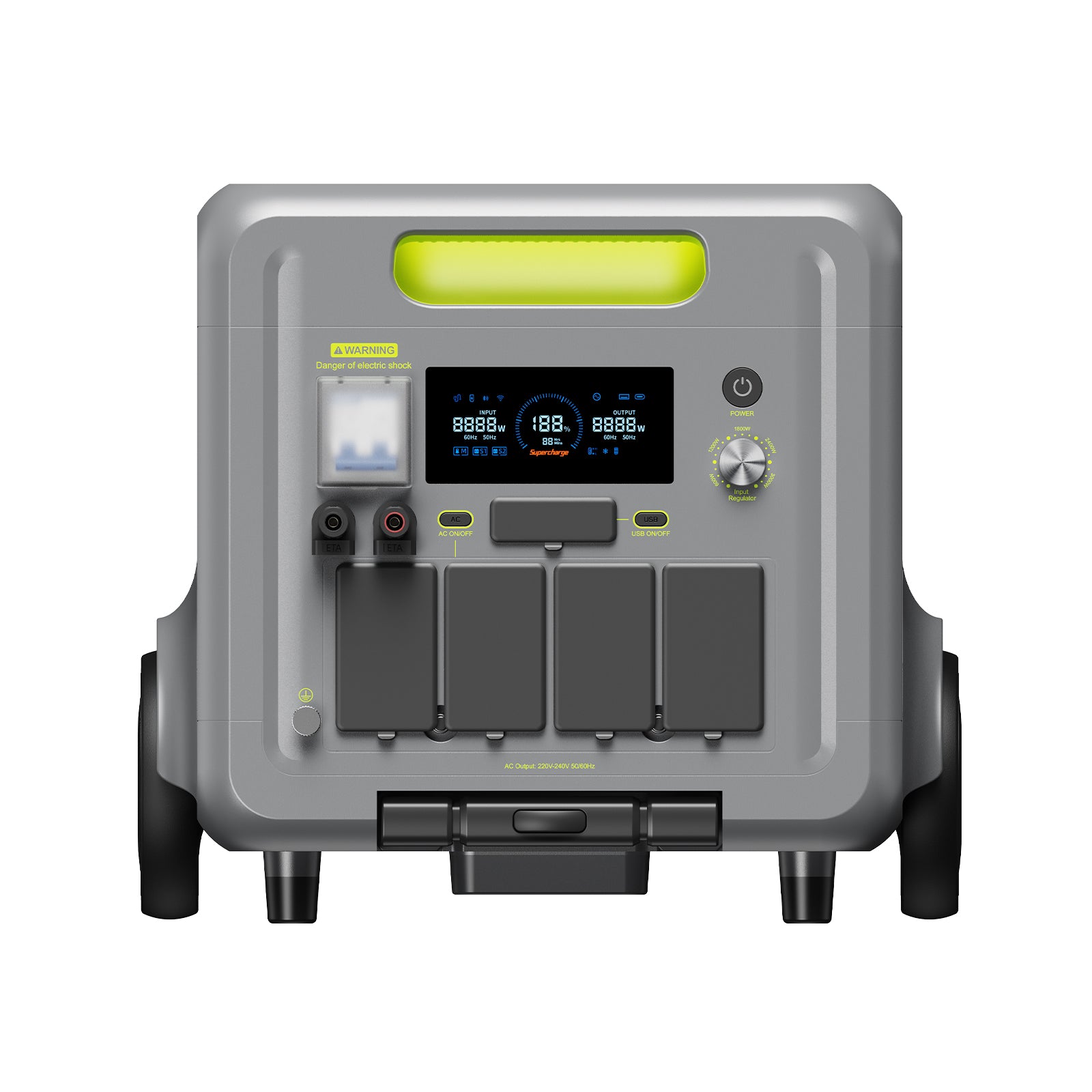 FOSSiBOT F7200 Transportabel Power station 5222.4Wh | 7200W