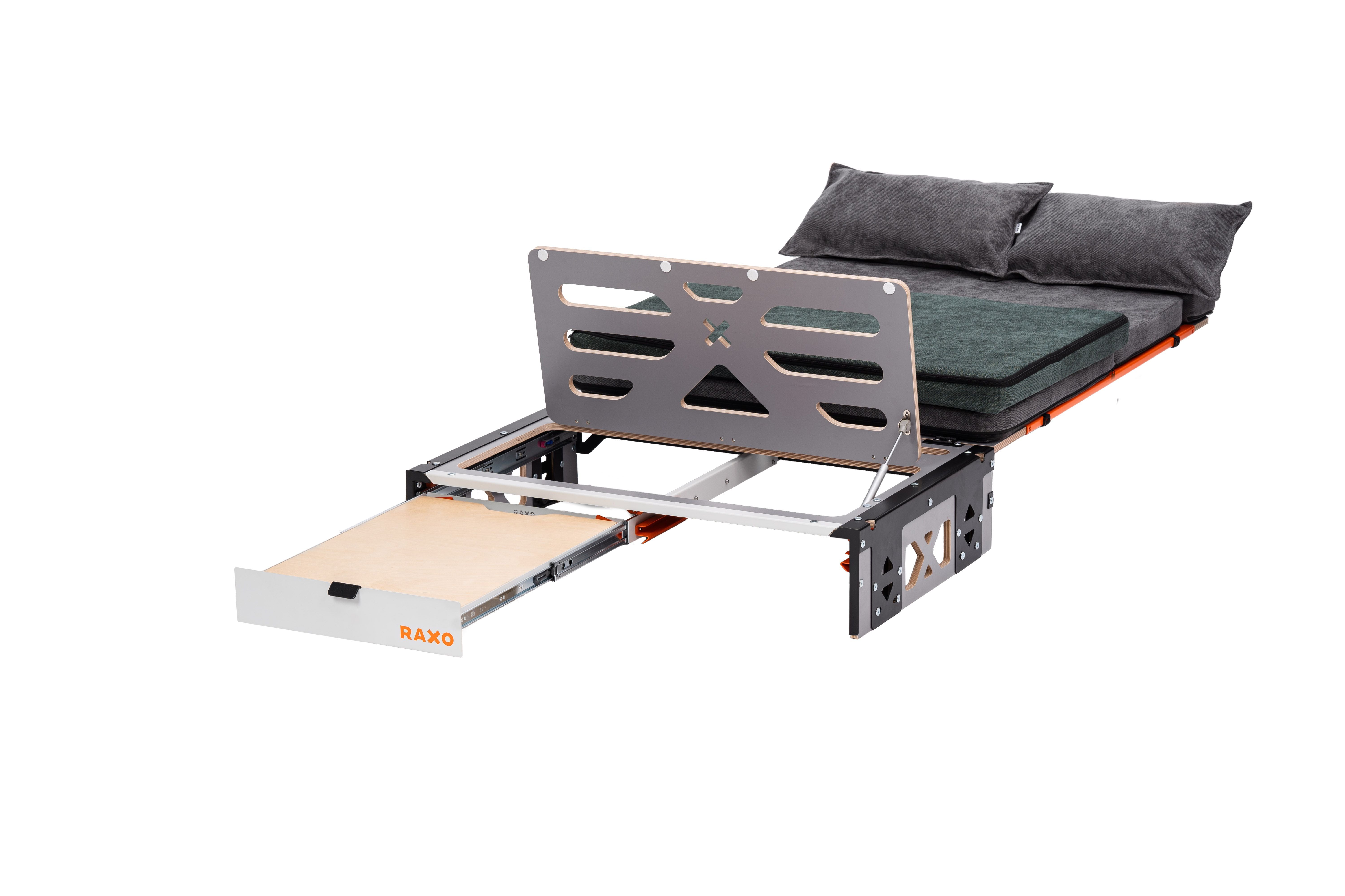 RAXO Monck X Campervan-Modul – Klein und groß zugleich
