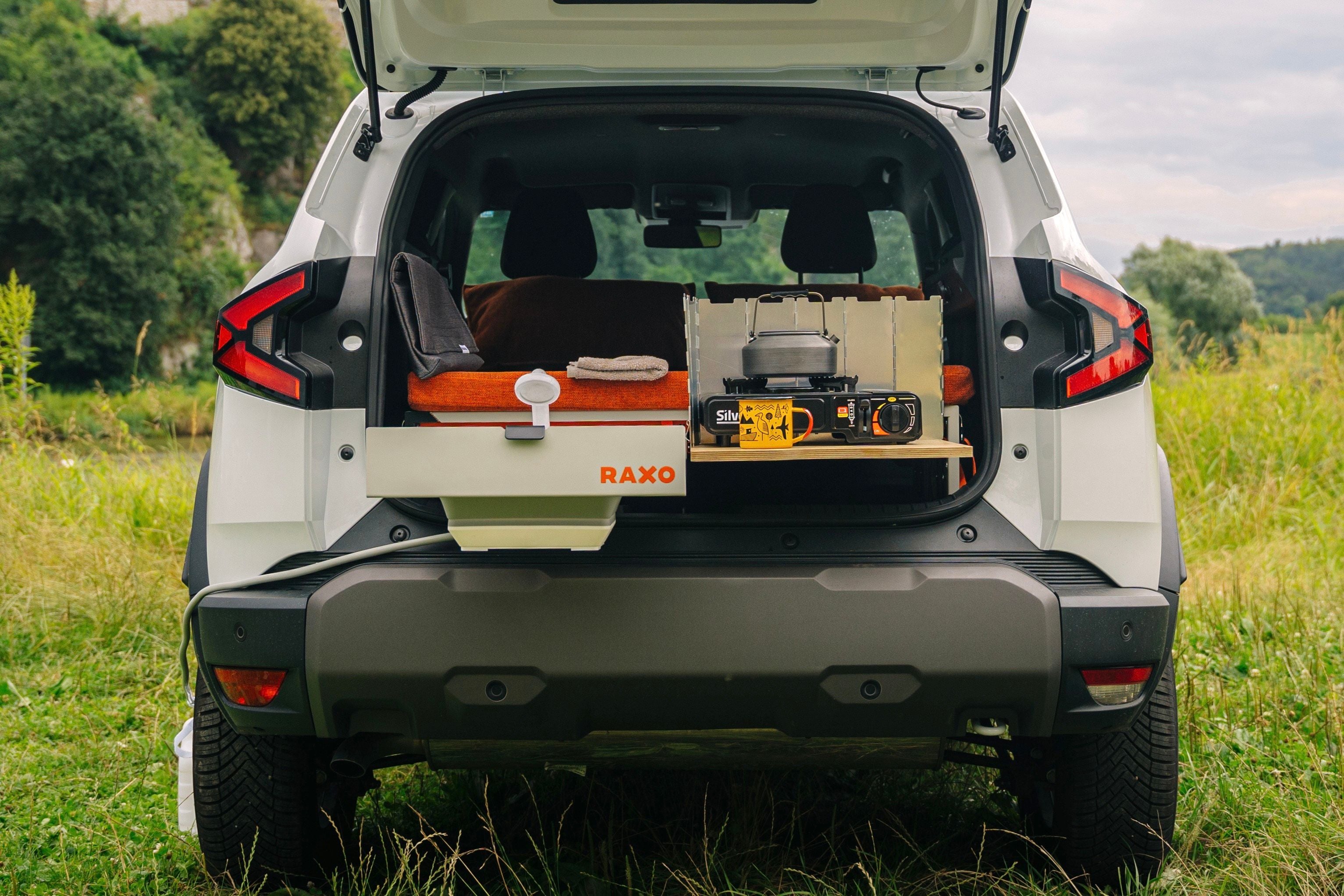 RAXO Monck X Campervan-Modul – Klein und groß zugleich