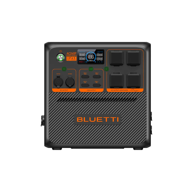 Bluetti AC240P - Pålidelig Power Station (2400W 1843Wh)