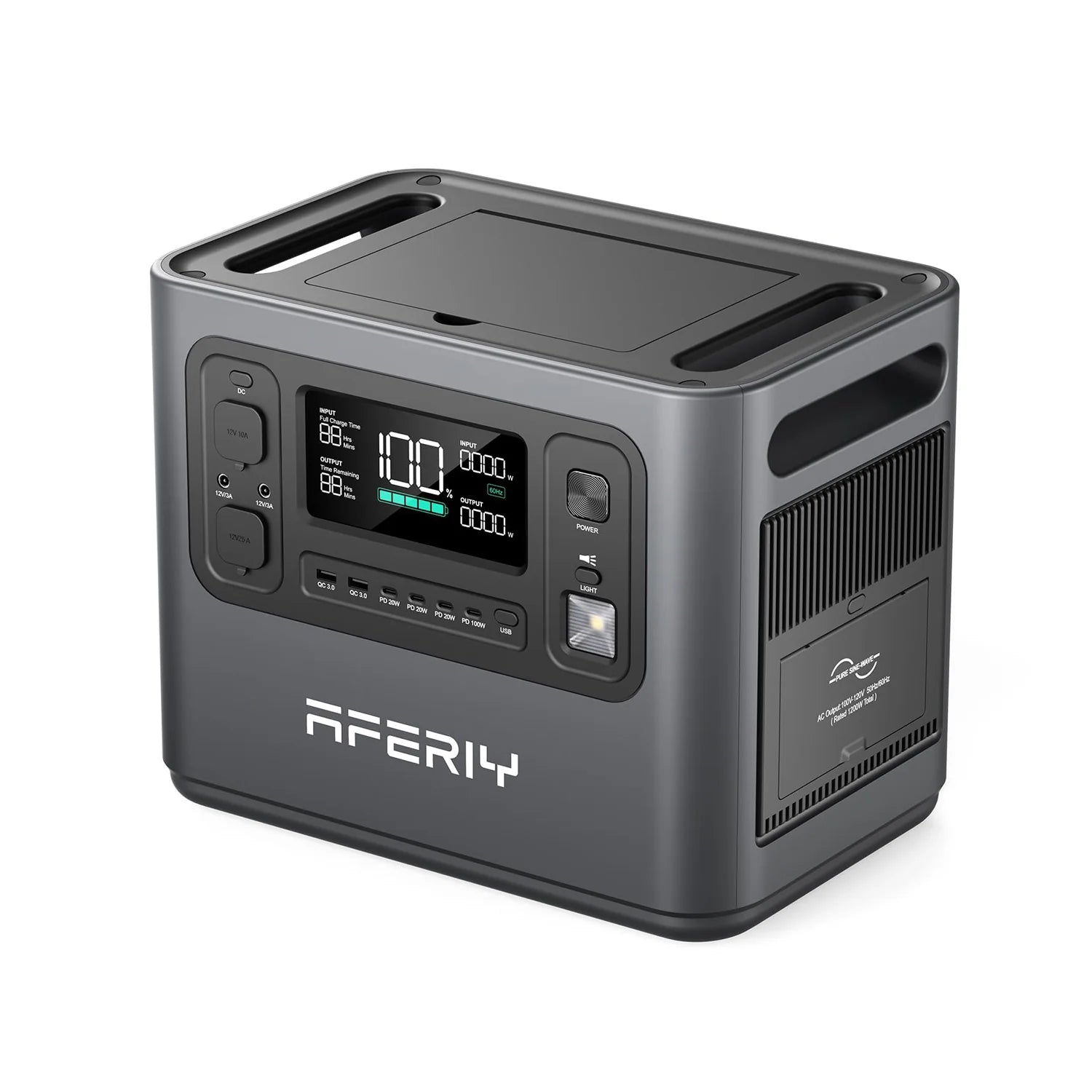 AFERIY P210 Transportabel Power Station 2400W 2048Wh