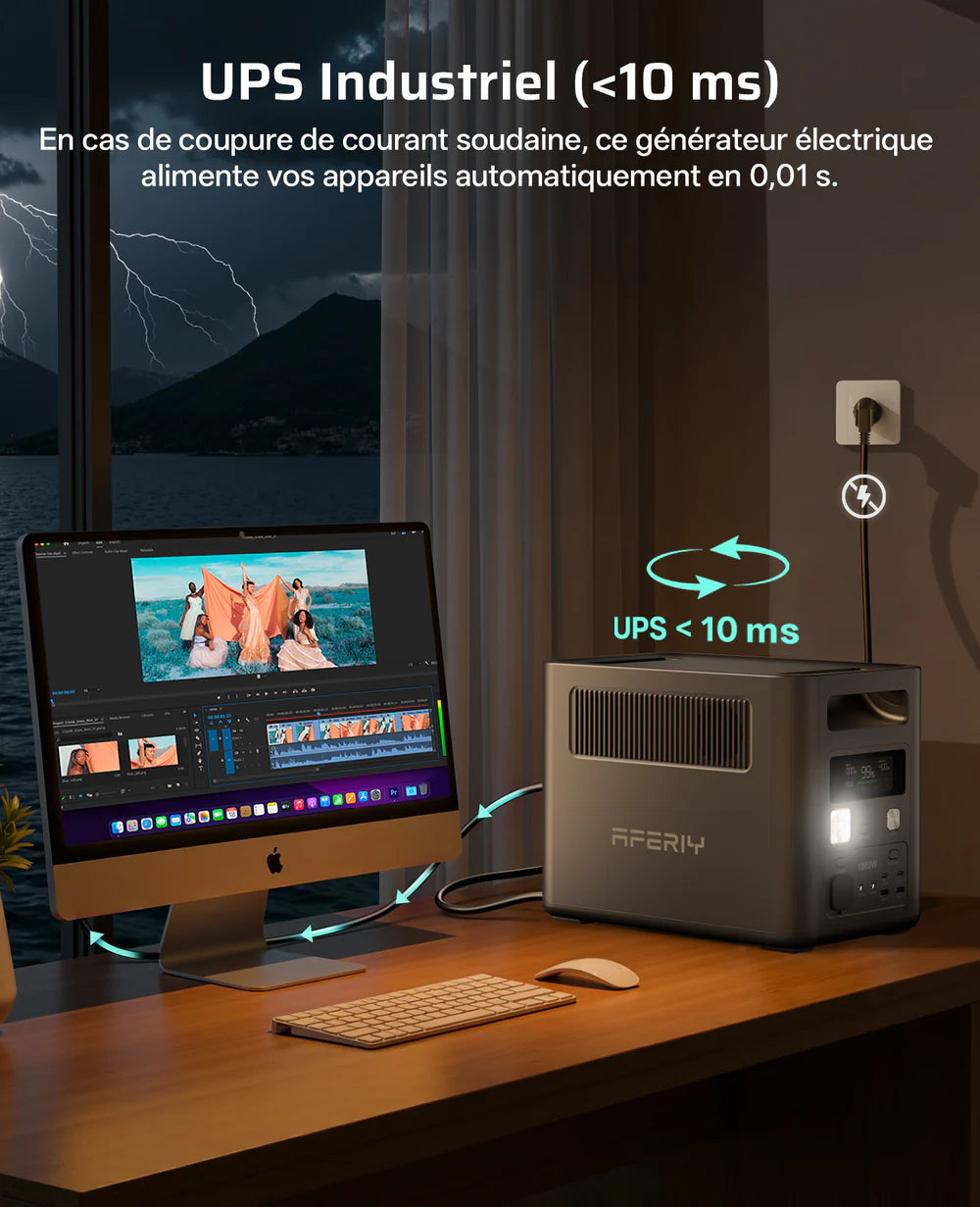 AFERIY Nomad1800 Portable Power Station 1800W 1024Wh