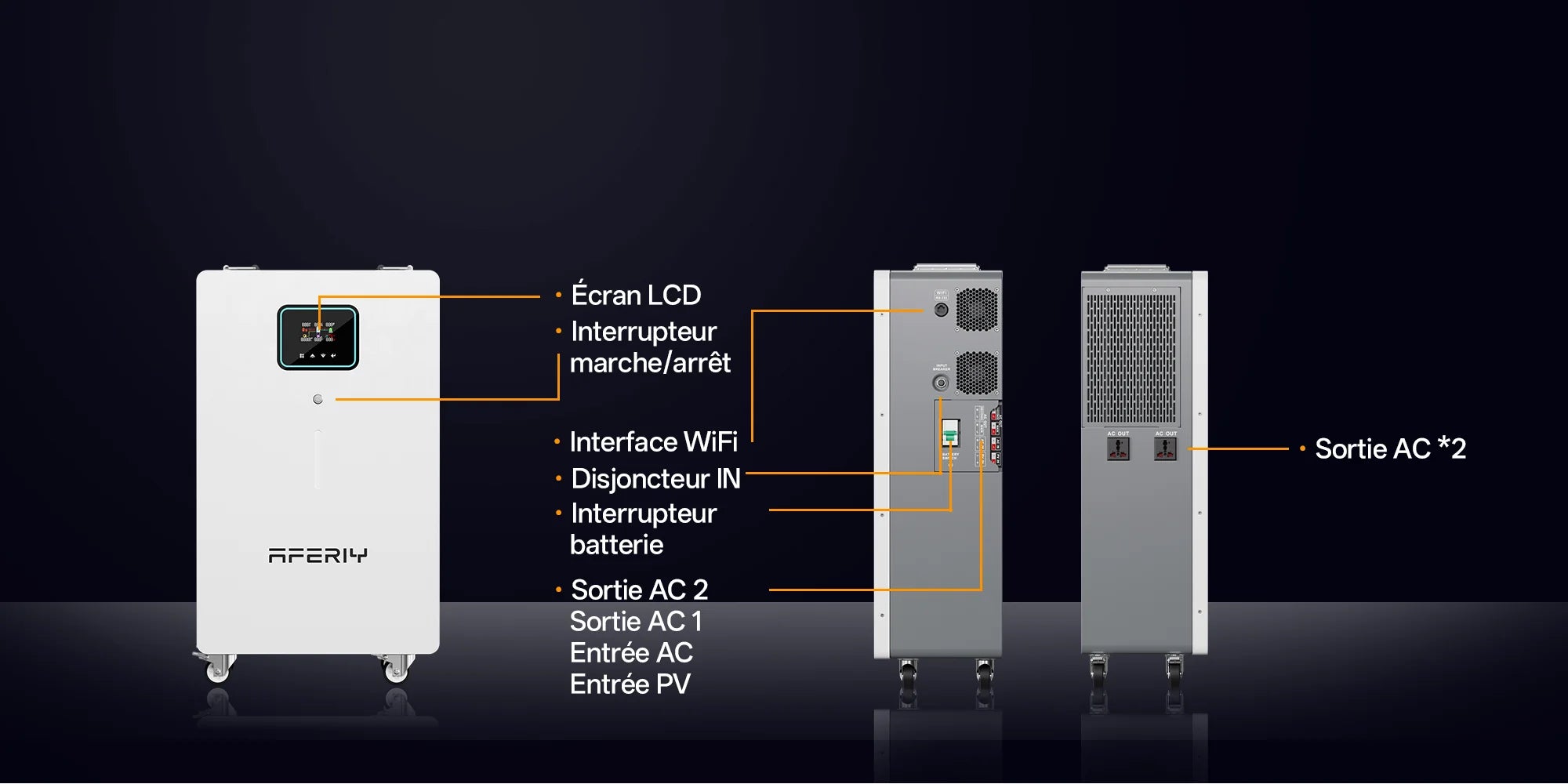 AFERIY PH062 Home Solar Battery Storage | 6200W 5.12kWh