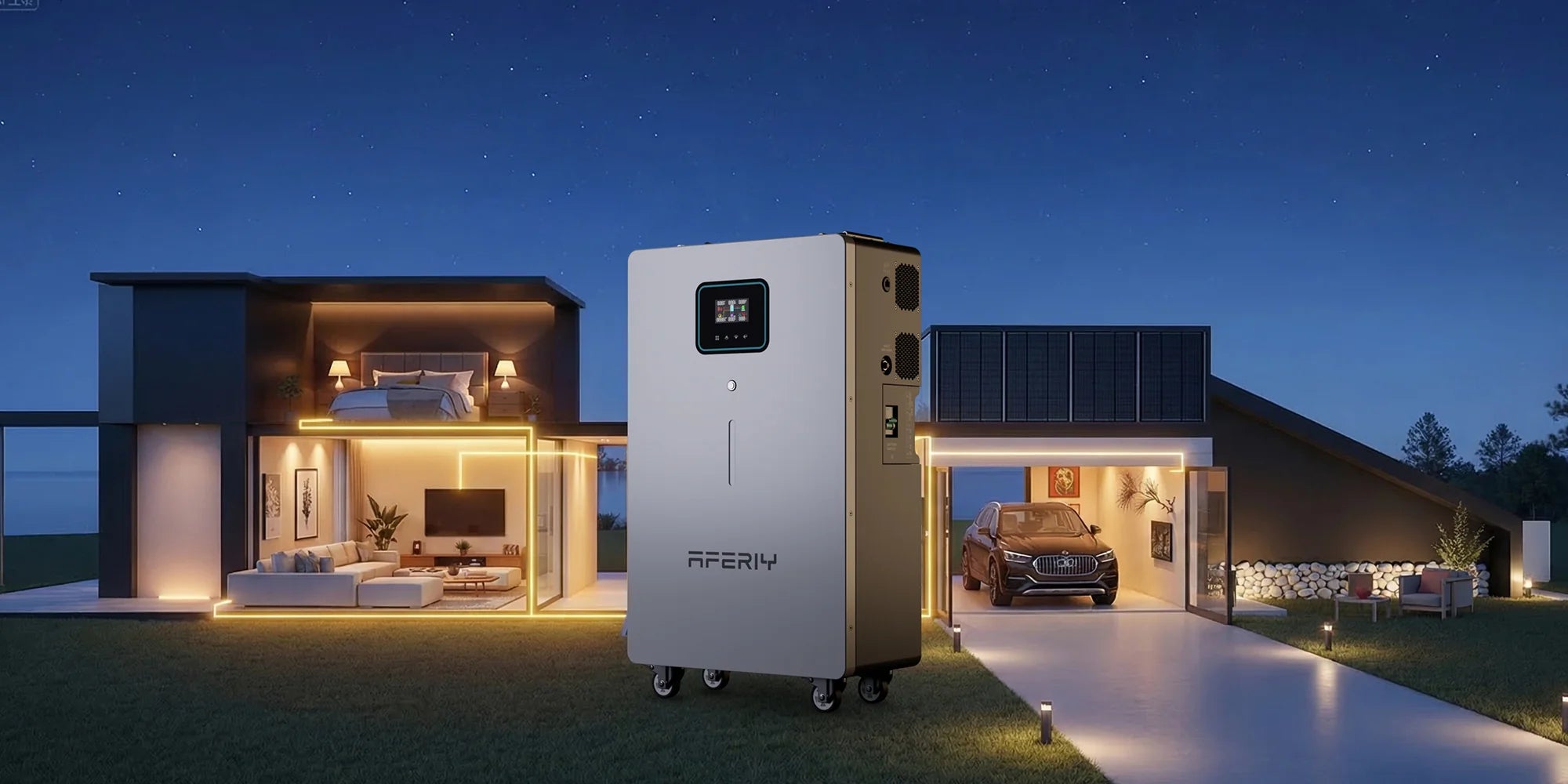 AFERIY PH062 Home Solar Battery Storage | 6200W 5.12kWh