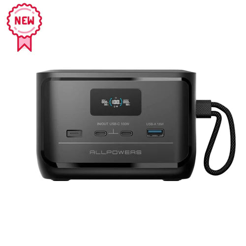 ALLPOWERS SOLAX P100 DC Power Station | 128W 99.2Wh