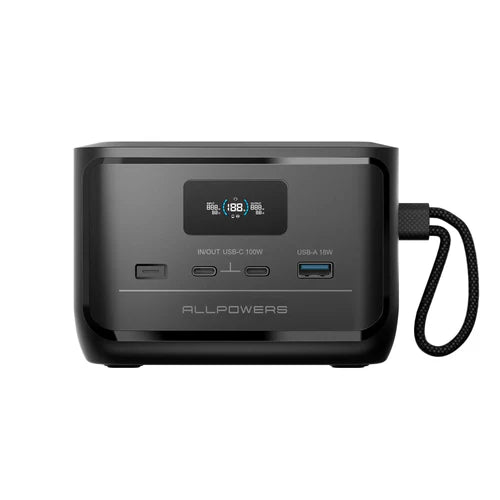 ALLPOWERS SOLAX P100 DC Power Station | 128W 99.2Wh