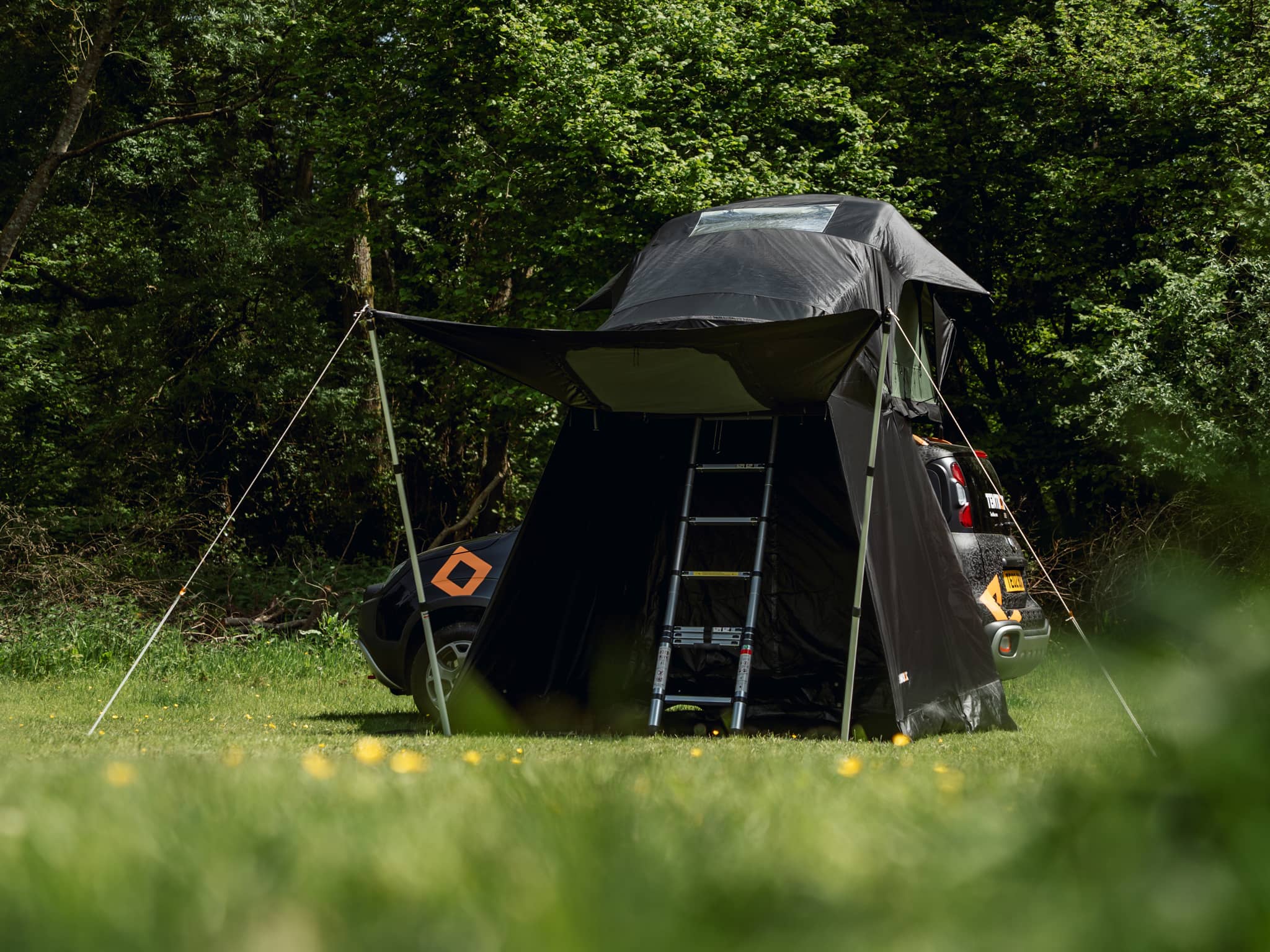 TentBox Lite 2.0 Living Pod – Markise für Ihr Dachzelt 