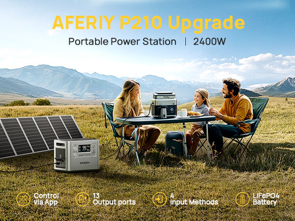 AFERIY P210 Portable Power Station 2400W 2048Wh