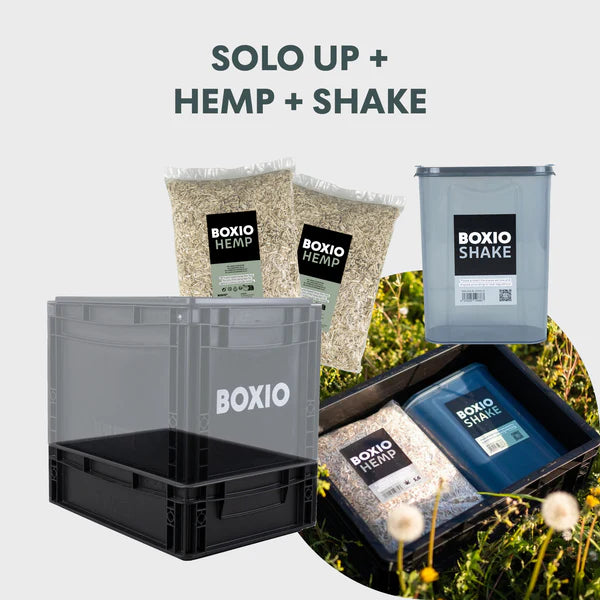 BOXIO - SANITÄR: Komplett set med toalett, mobilt handfat och tillbehör