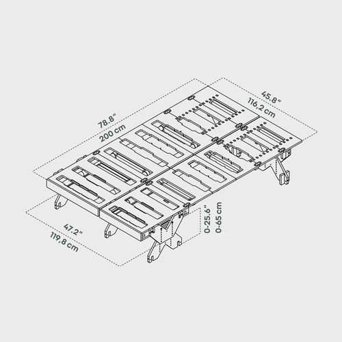 BOXIO RACK BED BUNDLE