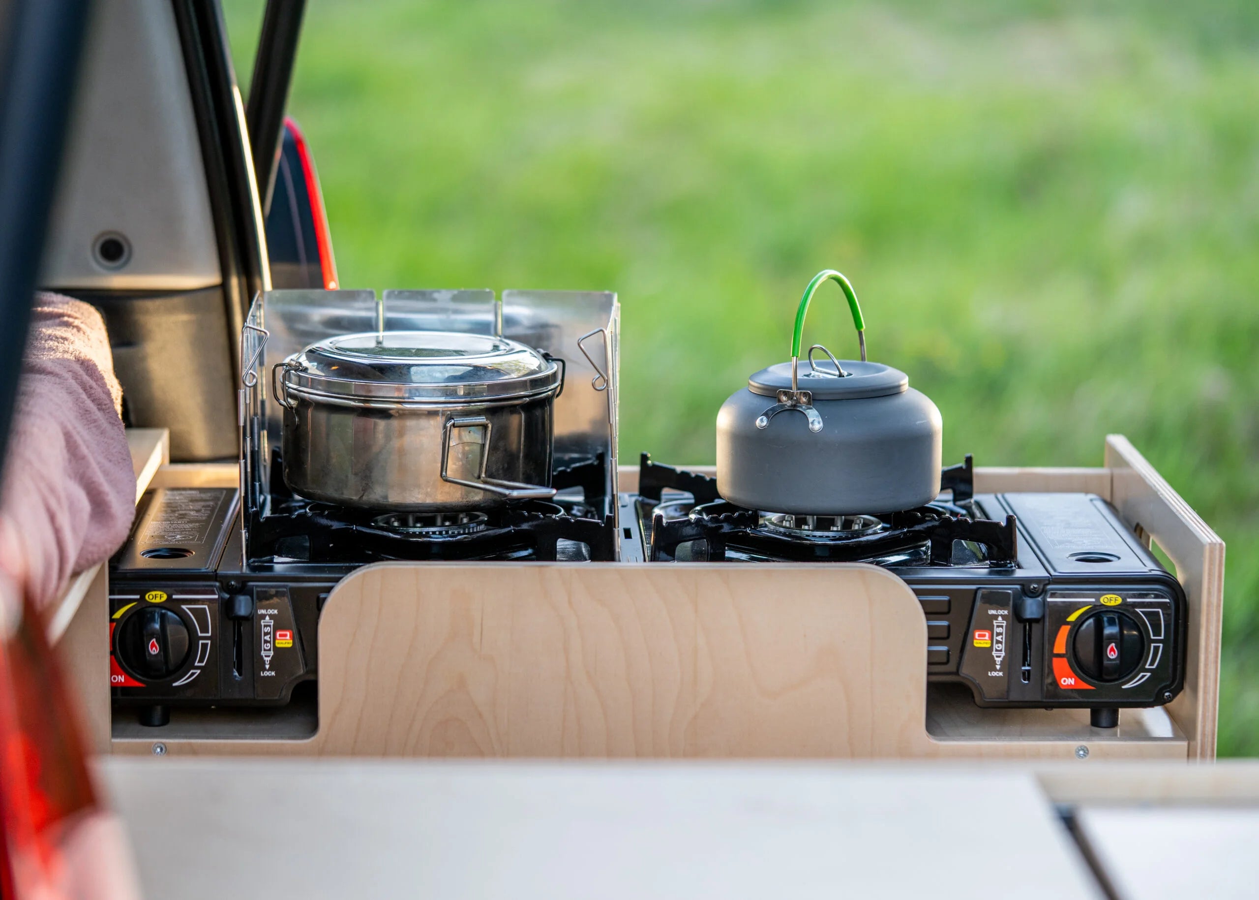 Gas stove Double - Alpen Camping