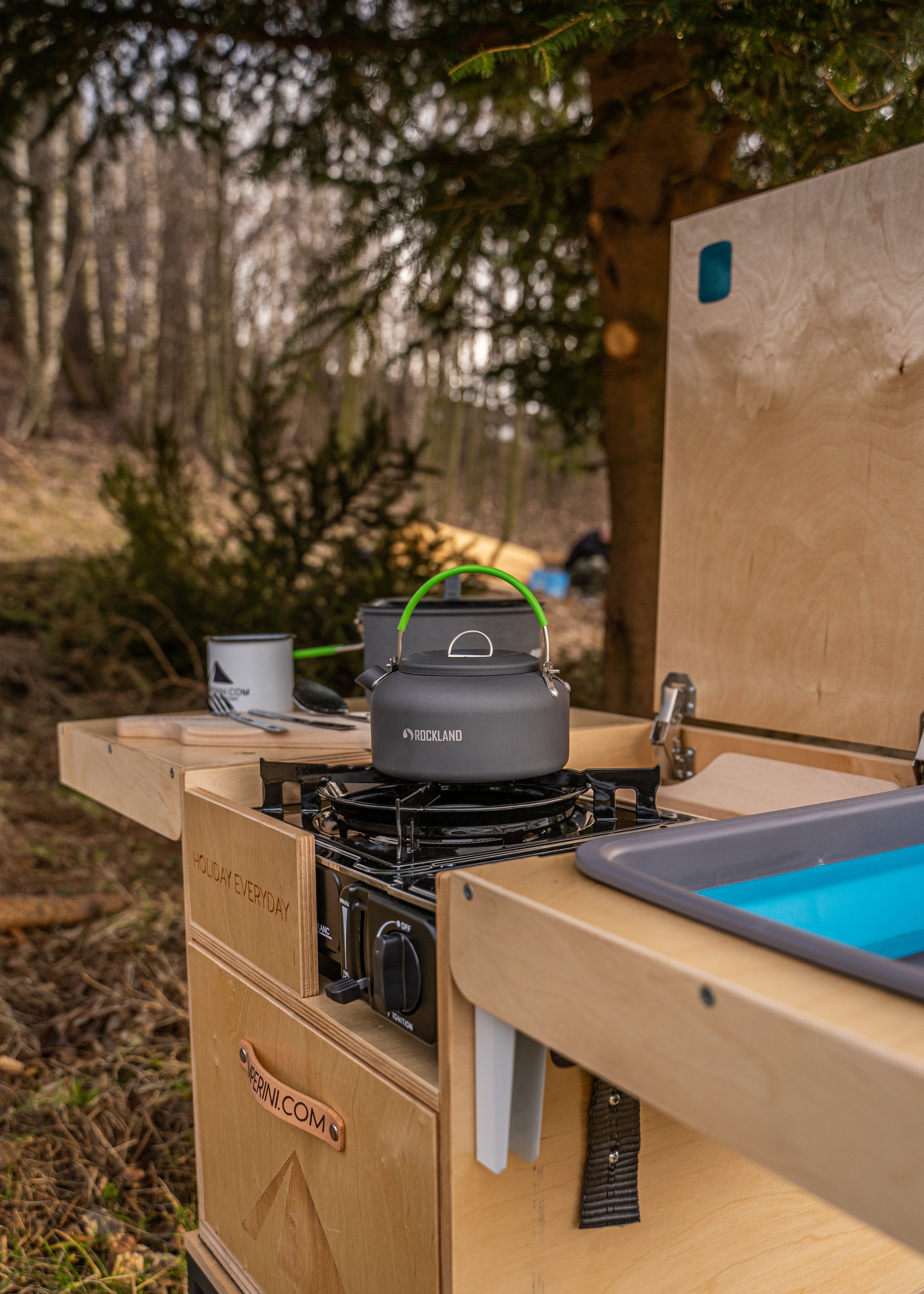 Camperini MINI - Smart Bærbart køkken Modul