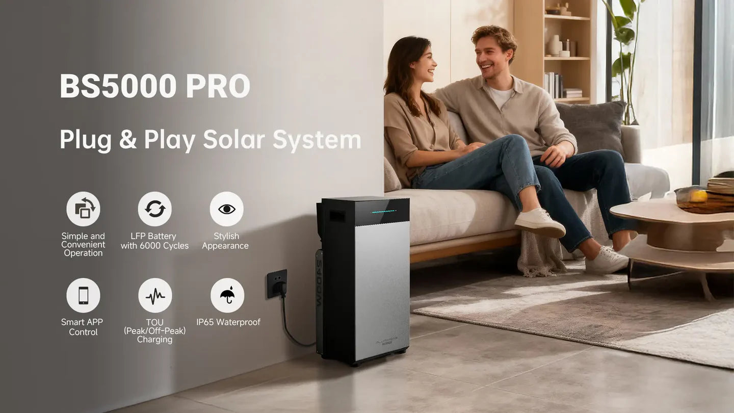 ALLPOWERS BS5000 PRO Plug-and-Play Home Solar Plant
