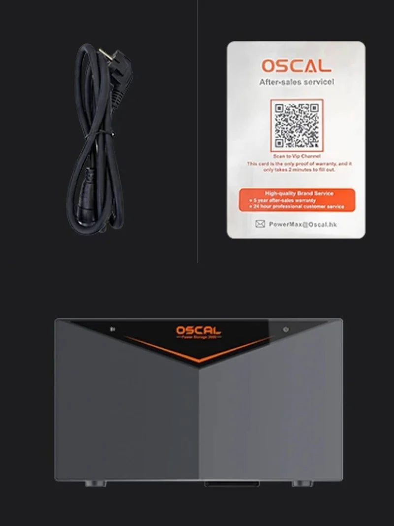 OSCAL Power Storage 2000 All-in-One Balcony Solar System with 2400W Input