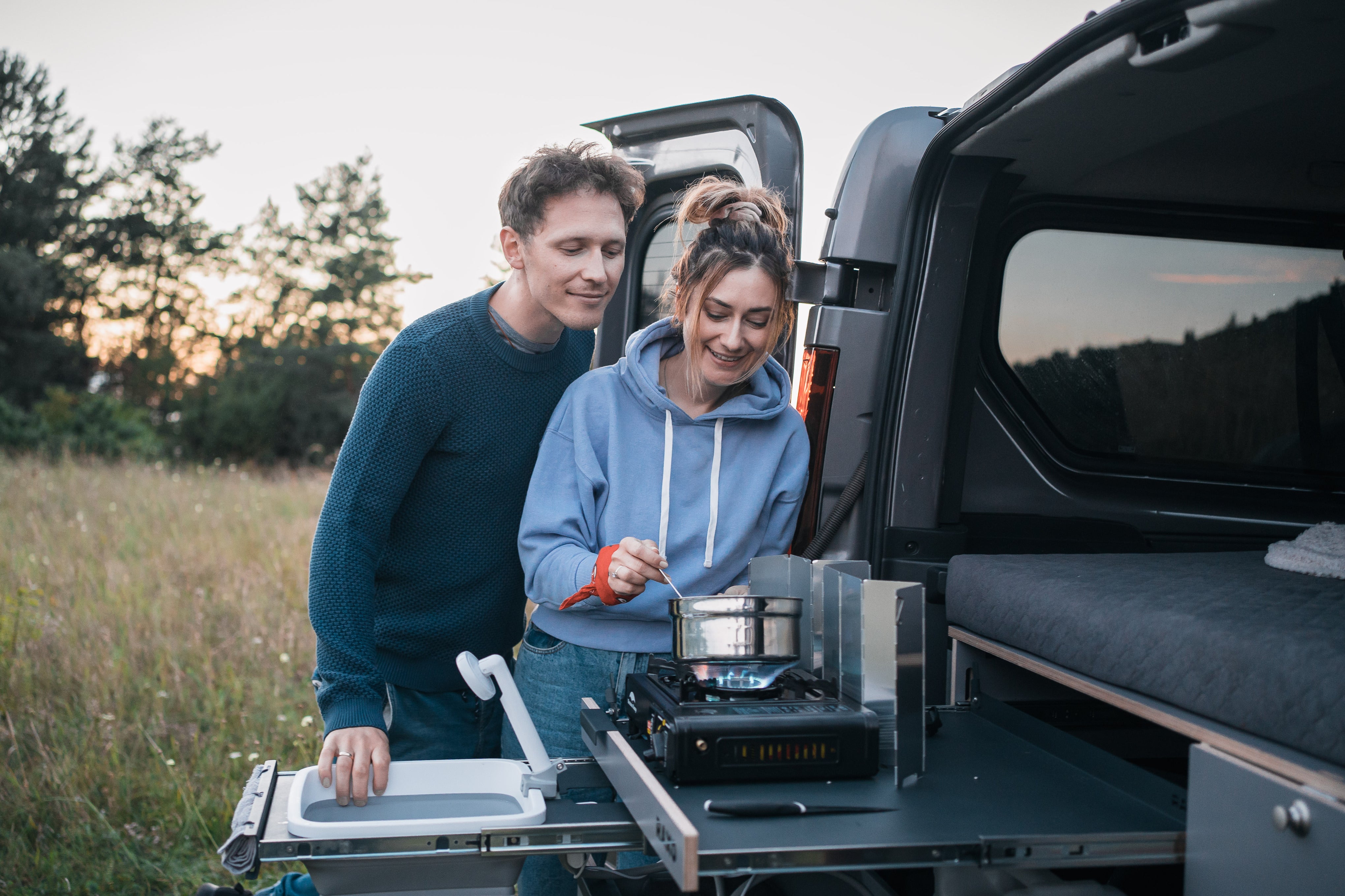 RAXO Base Campervan Module - Transform your car into a comfortable and functional campervan