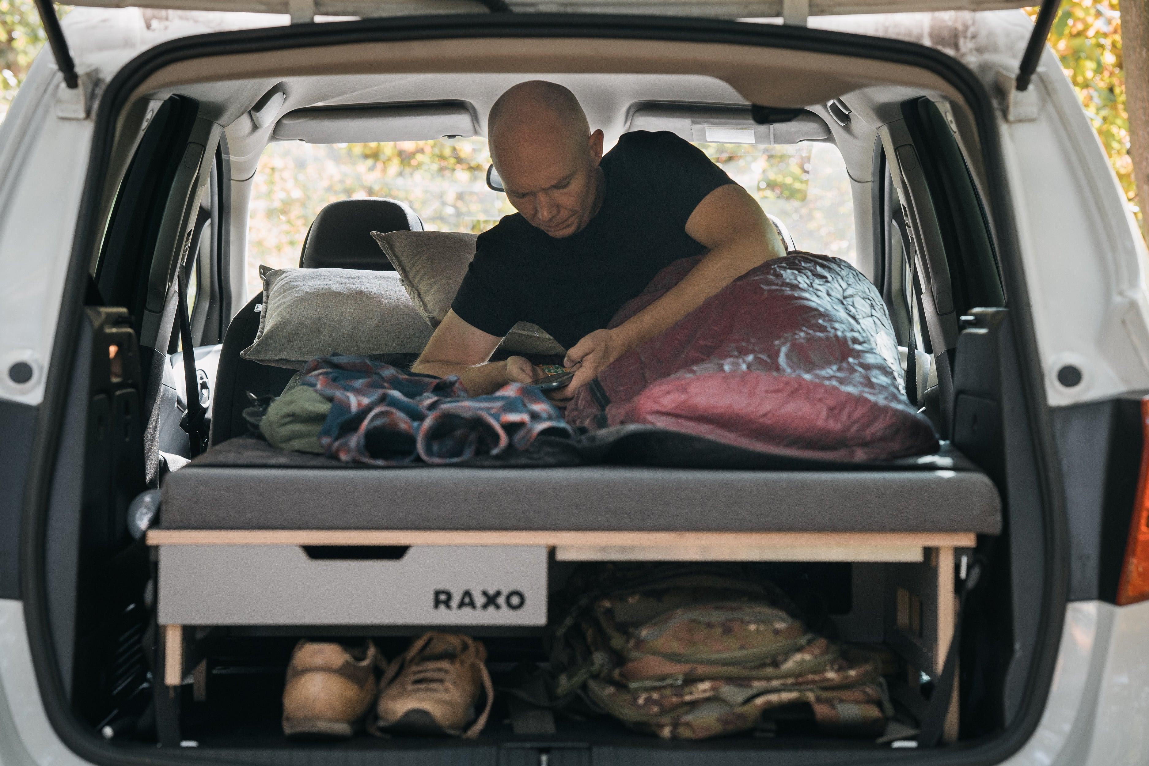 RAXO MONCK Campervan-Modul – Verwandeln Sie Ihr Auto in ein komfortables Zuhause auf Rädern