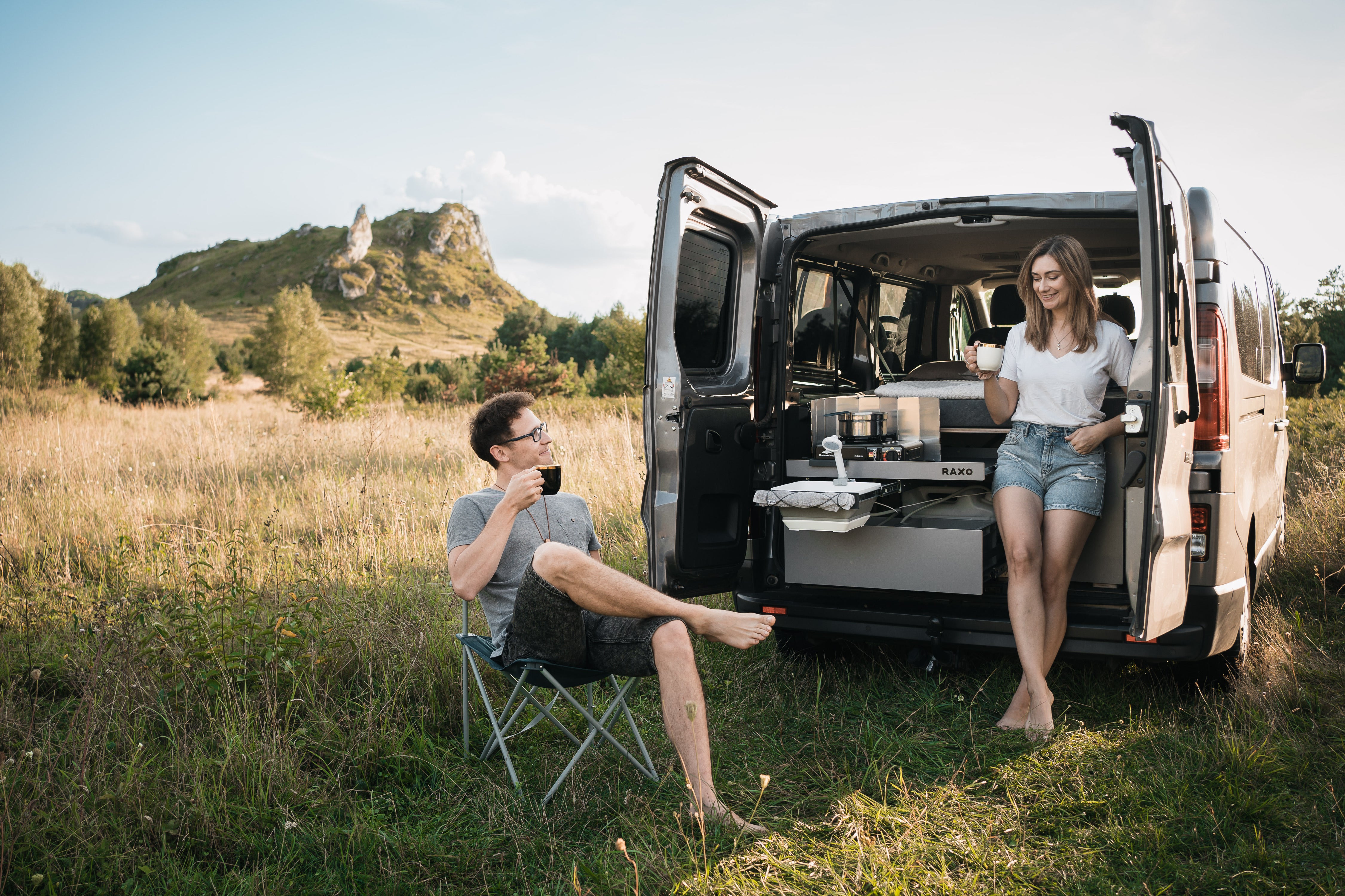 RAXO Base Campervan Module - Transform your car into a comfortable and functional campervan