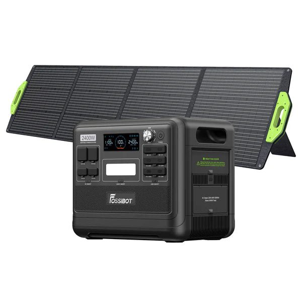 FOSSiBOT F2400 Tragbares Kraftwerk 2.400 W 2.048 Wh