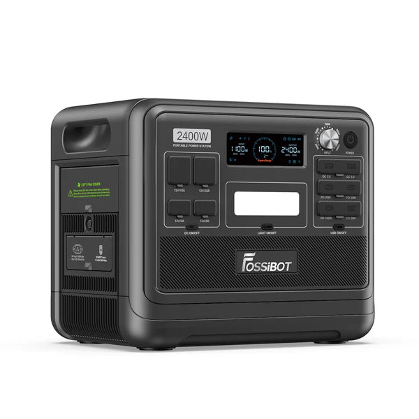 FOSSiBOT F2400 Tragbares Kraftwerk 2.400 W 2.048 Wh