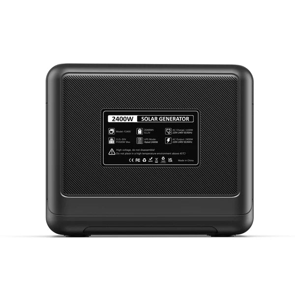 FOSSiBOT F2400 Tragbares Kraftwerk 2.400 W 2.048 Wh