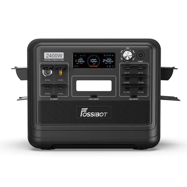 FOSSiBOT F2400 Tragbares Kraftwerk 2.400 W 2.048 Wh
