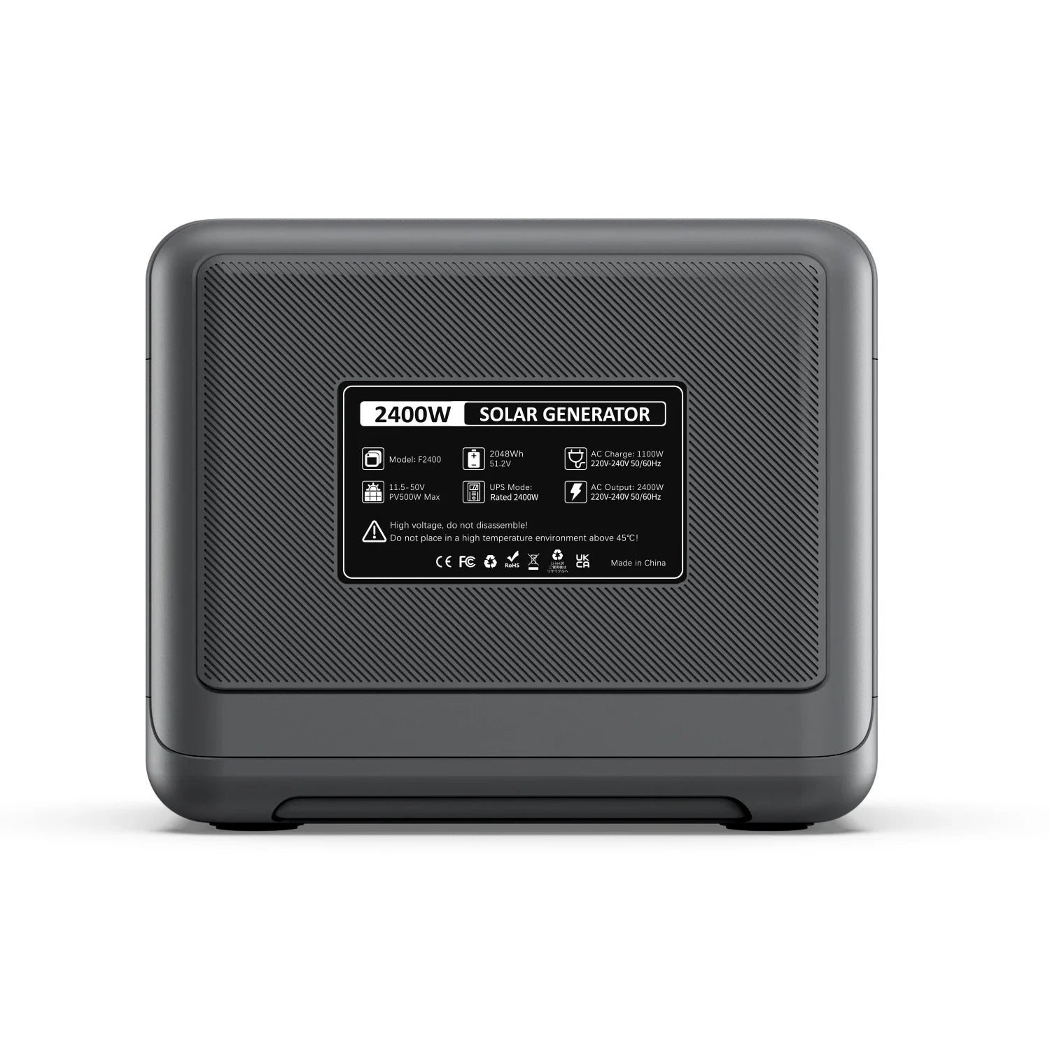 FOSSiBOT F2400 Tragbares Kraftwerk 2.400 W 2.048 Wh