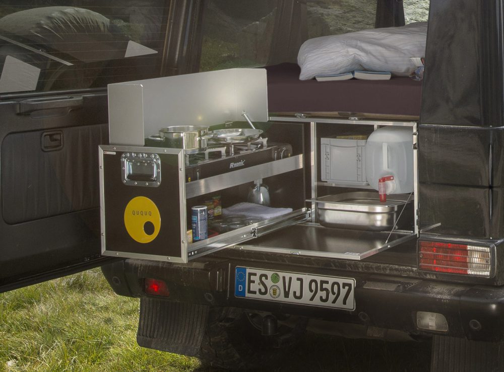 QUQUQ G-Box - Campervan module for Mercedes G-class