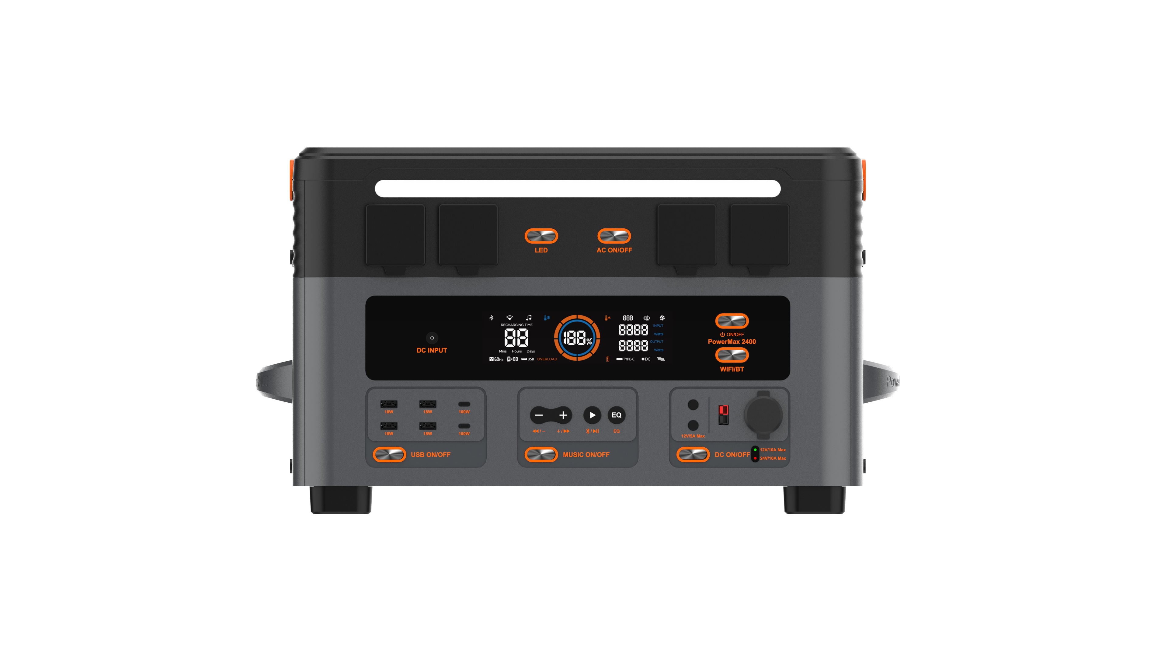 OSCAL PowerMax 2400 Pro Powerstation (2 016Wh till 22 176Wh)
