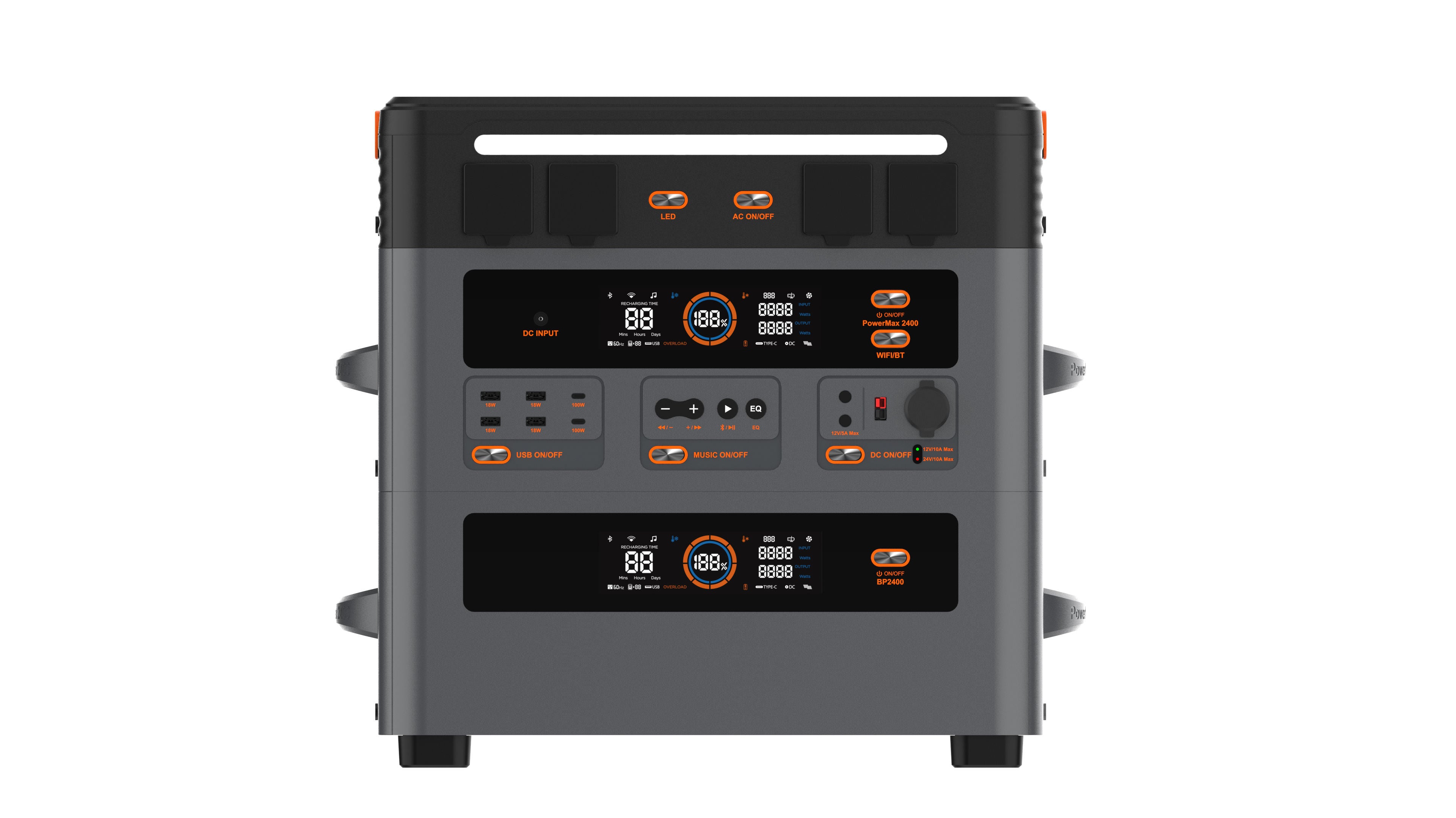 OSCAL PowerMax 2400 Pro Powerstation (2 016Wh till 22 176Wh)