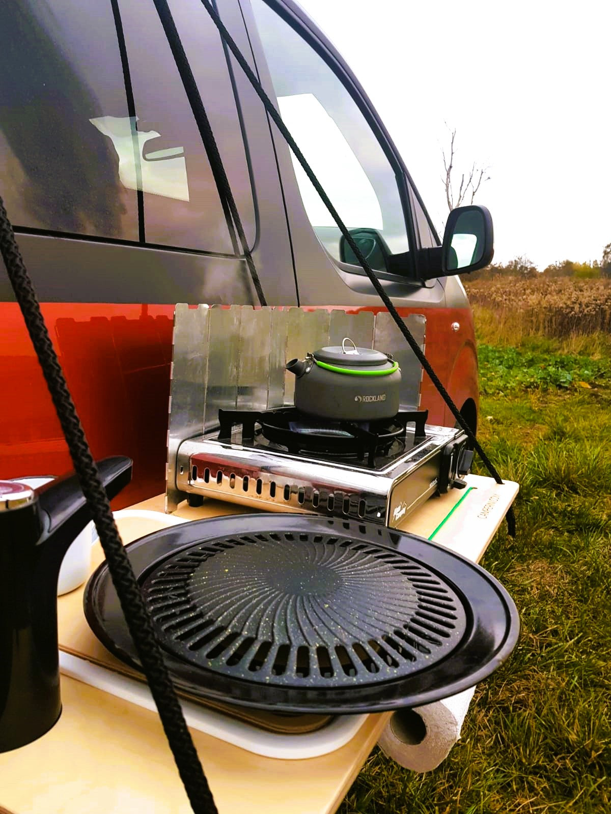 Camperini MINIMAL - Hanging kitchen table