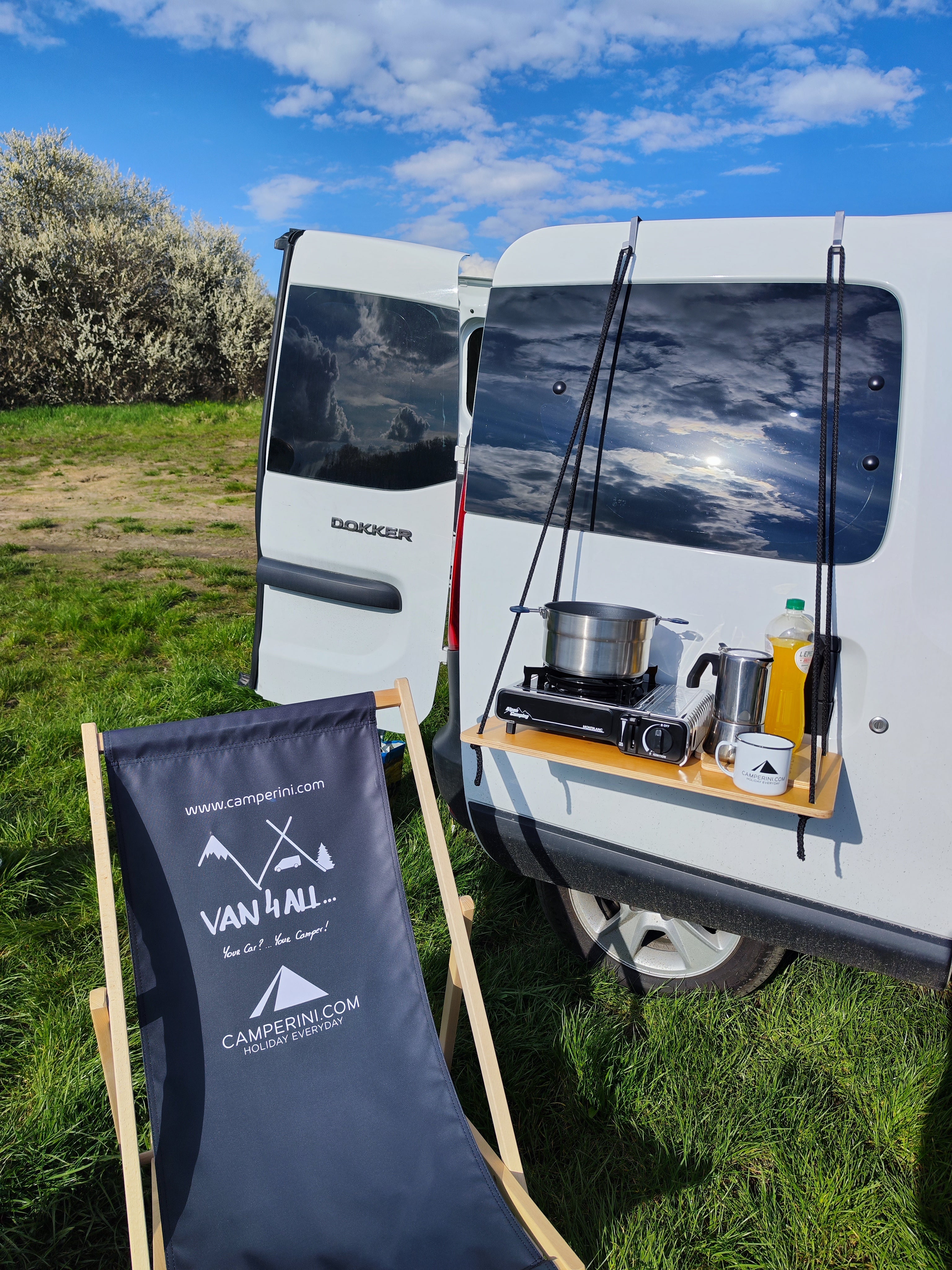 Camperini TABLE - Hanging table top