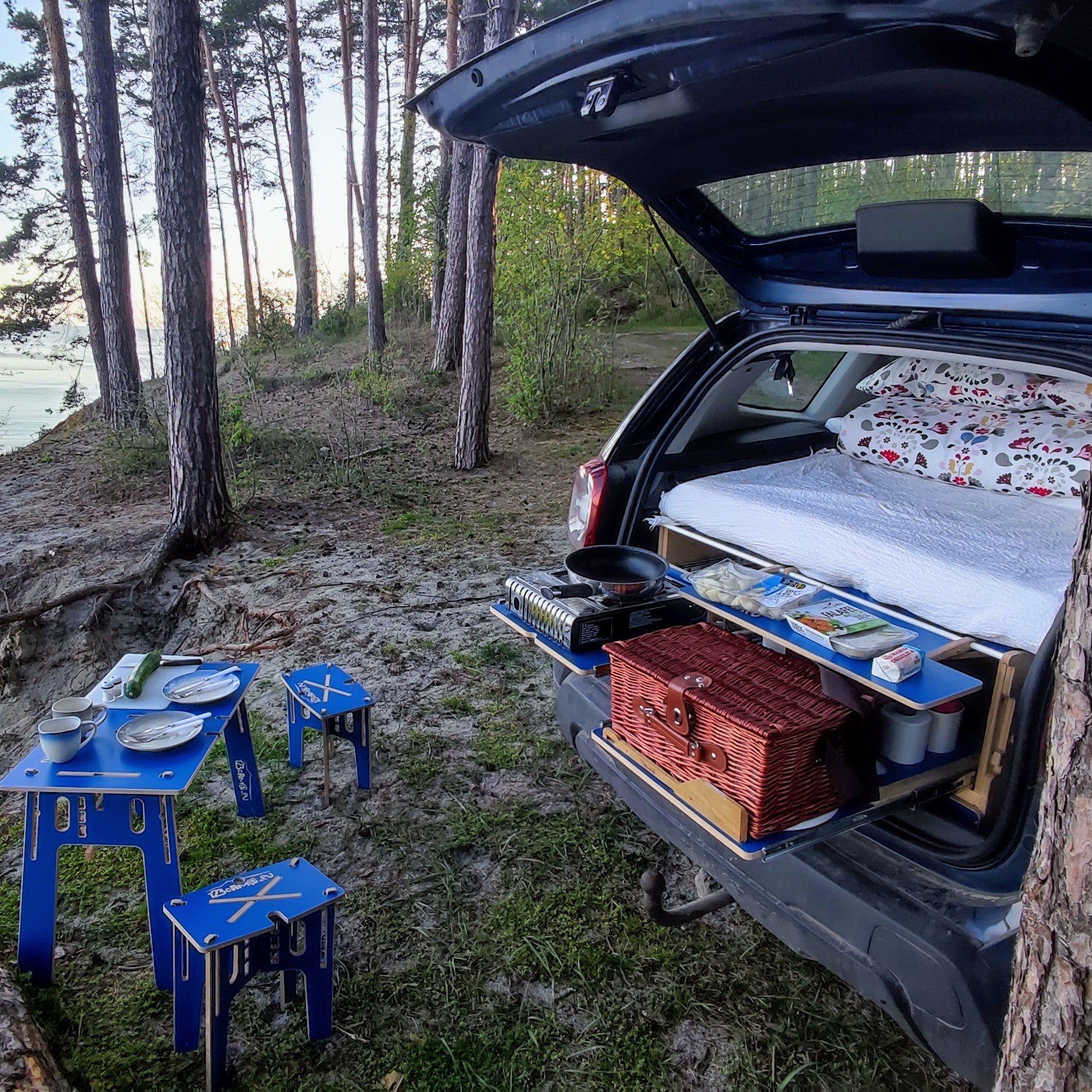 123Camp ClassicBox Campervan modul - Fra Bil til Camper med Køkken