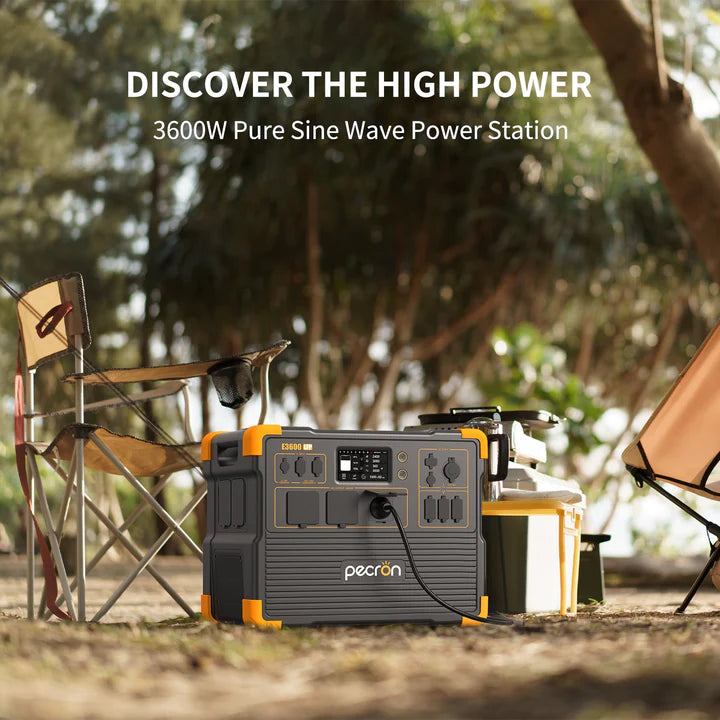 PECRON E3600LFP Transportabel Power Station 3600W 3072Wh