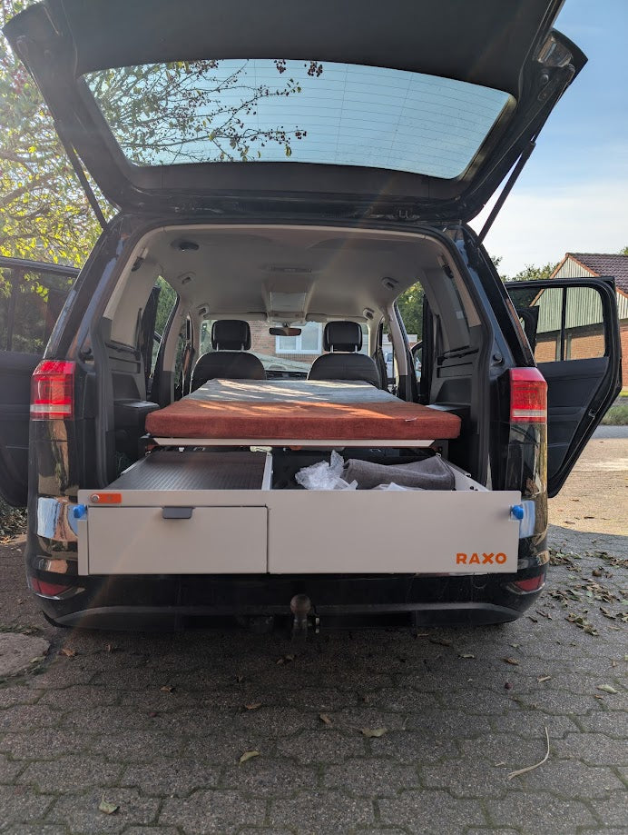 RAXO Nano X - Small and compact Campervan Module with kitchen