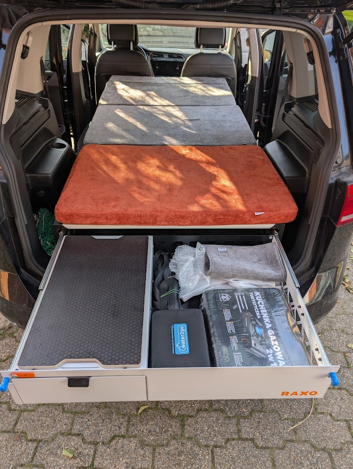 RAXO Nano X - Small and compact Campervan Module with kitchen
