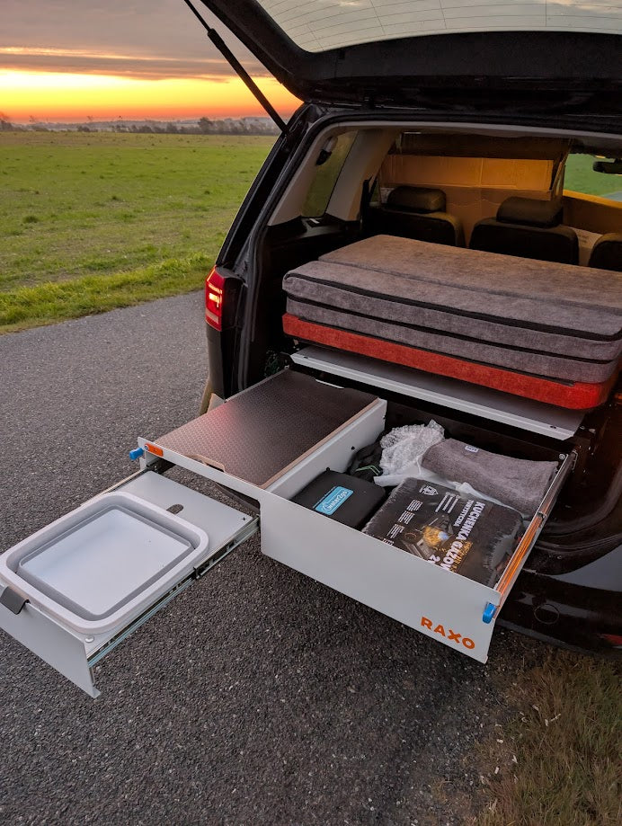 RAXO Nano X - Small and compact Campervan Module with kitchen
