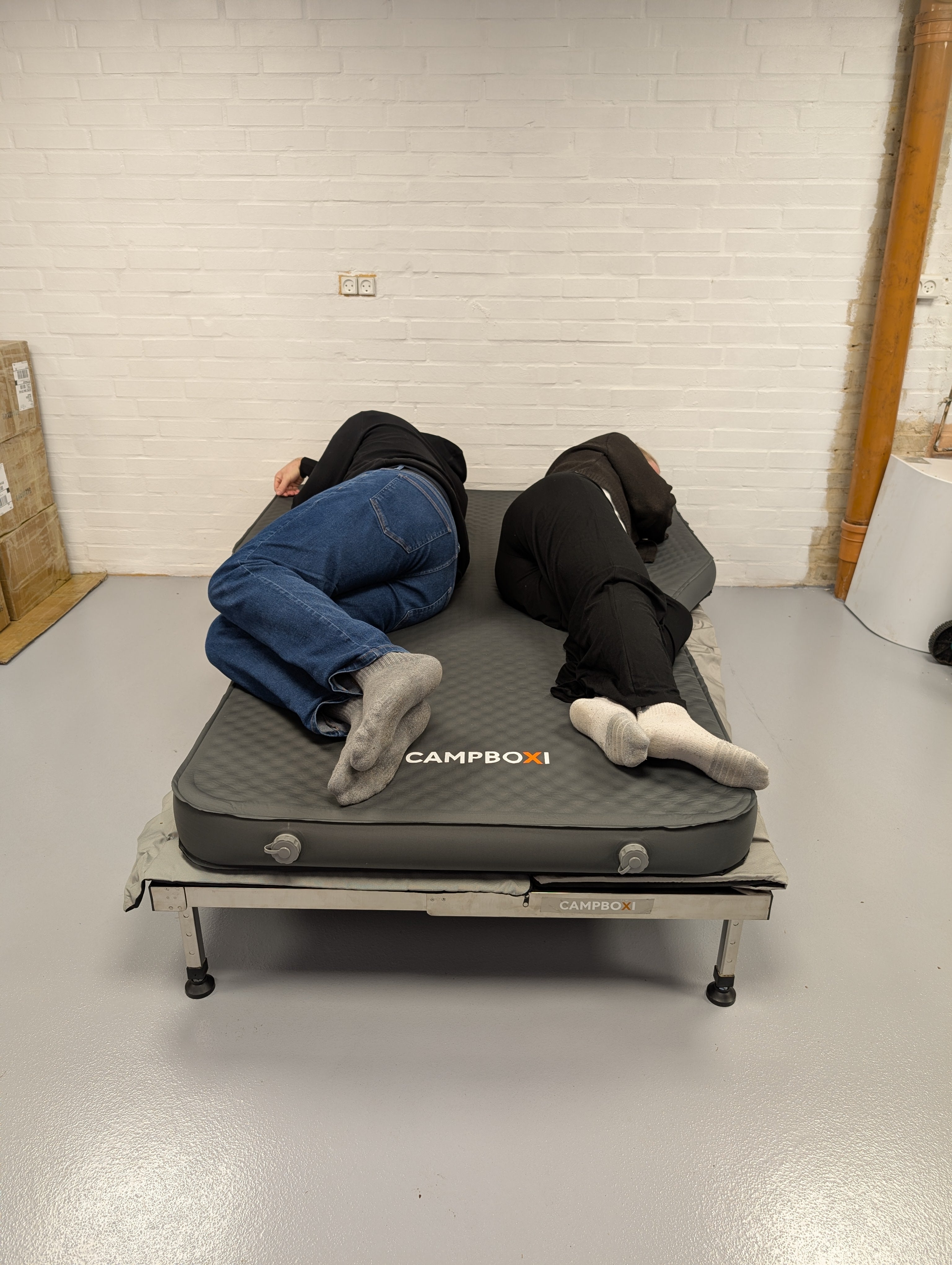 CampBoxi LUX 10 Madras - selvoppustelig luksusmadras til bilen