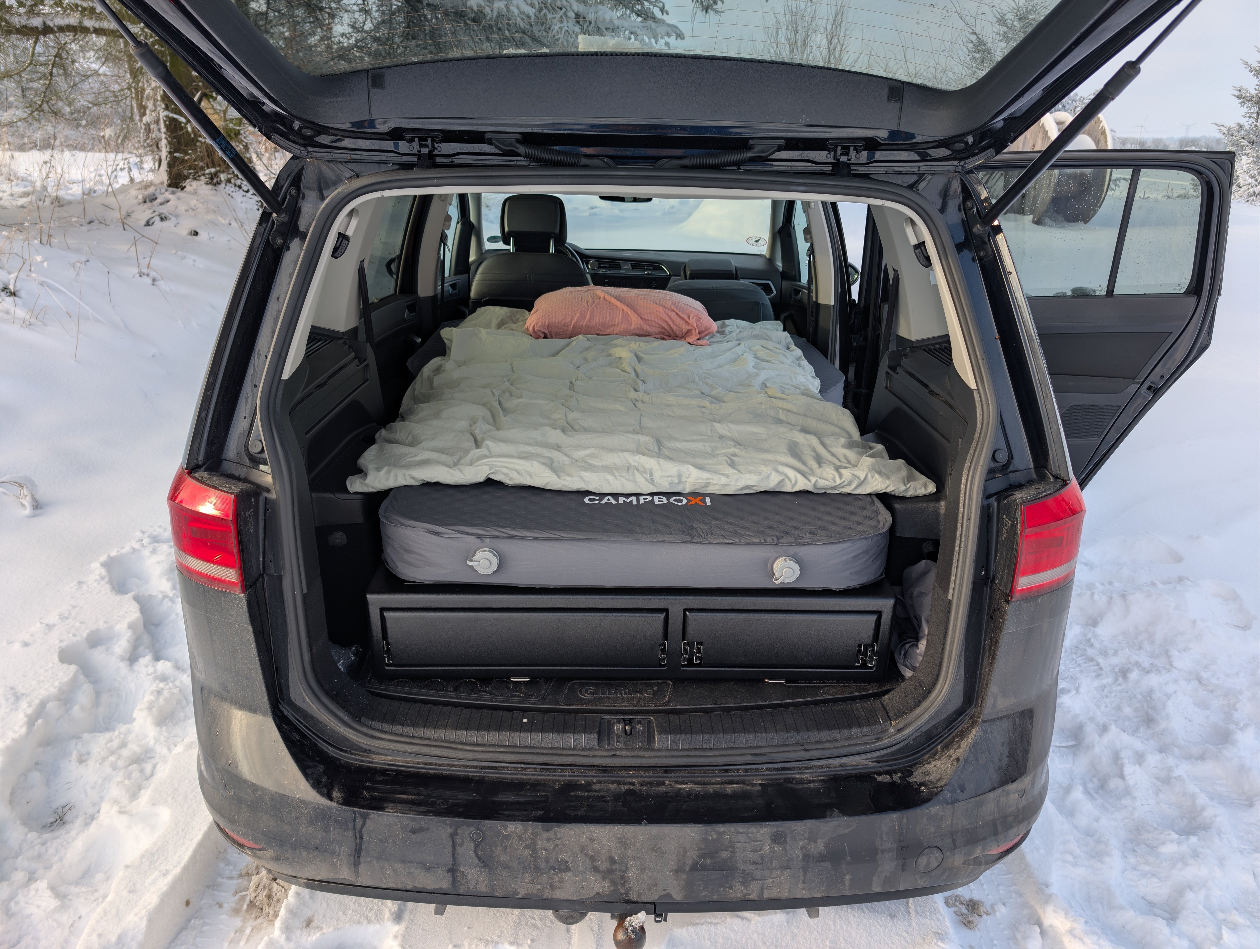 CampBoxi Kitchenfit - Alt-i-ét Campervan Modul til hverdagsbiler