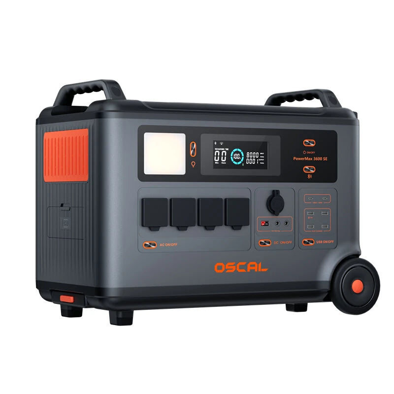 OSCAL PowerMax 3600 SE Kraftstation (3600Wh)